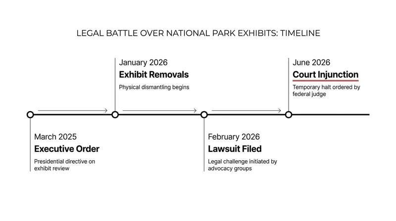 The timeline of the executive order and subsequent legal reversal.