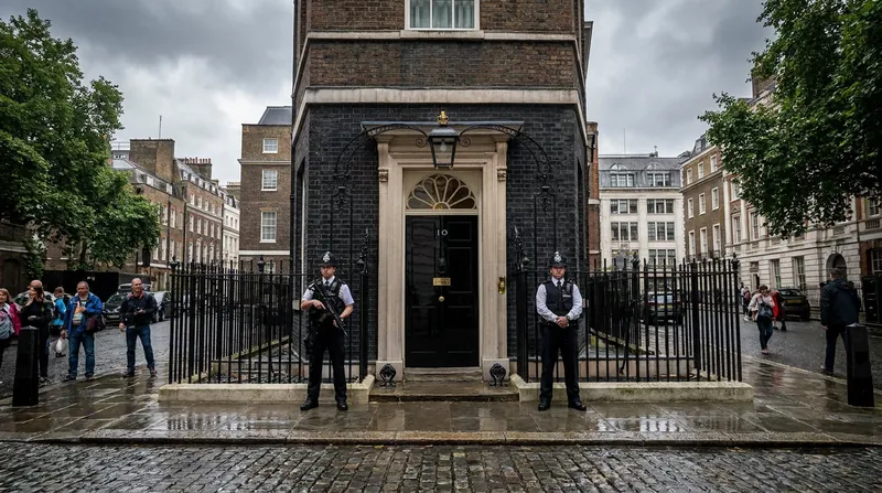 Burnham will officially take up residence at 10 Downing Street on Monday.