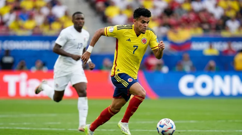 Explosive vertical transitions down the flanks have become the hallmark of Colombia's attacking identity.