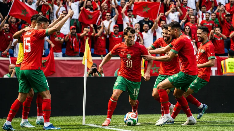 The integration of technically gifted playmakers has allowed Morocco to build attacks methodically through the center of the pitch.