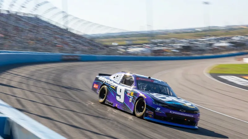 The physical demands of wrestling a Next Gen car around high-speed ovals made Bell's recovery all the more impressive.