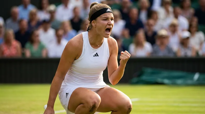 Karolina Muchova's spectacular 11-2 run on grass propelled her into the top four of the year-end standings.