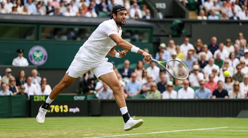 Matteo Berrettini withdrew from the Swiss Open Gstaad to manage chronic hip pain following his Wimbledon run.
