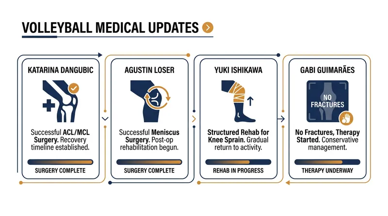 A summary of the latest reassuring medical updates across the European leagues.