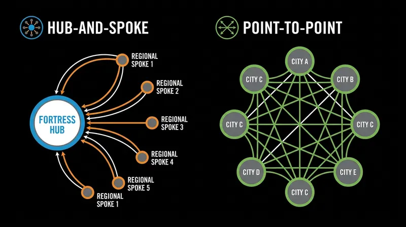 Consolidation allows airlines to optimize their hub-and-spoke networks by eliminating overlapping regional flights.