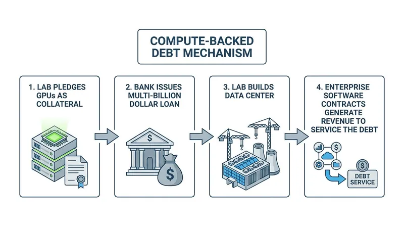 How frontier labs are utilizing infrastructure finance mechanisms to fund their massive compute buildouts.