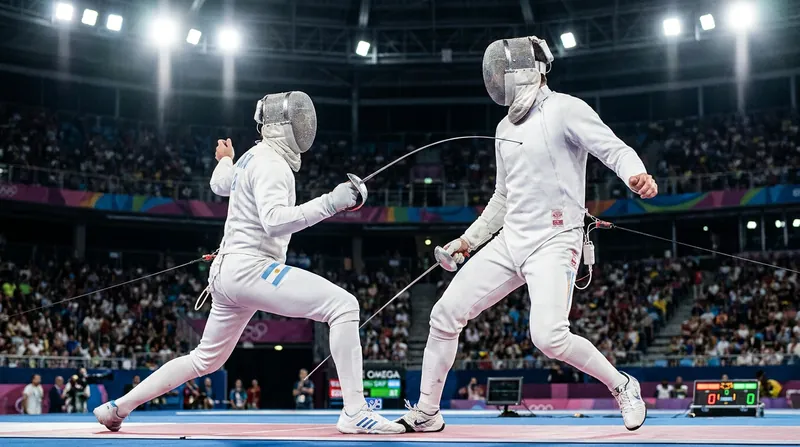 For unseeded fencers, surviving the morning pools requires hours of intense physical exertion before the main bracket even begins.
