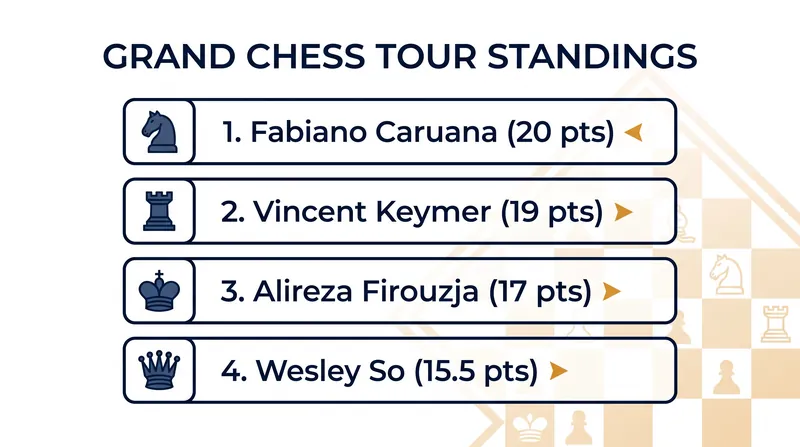 The race for the top four spots is incredibly tight heading into the American leg of the tour.