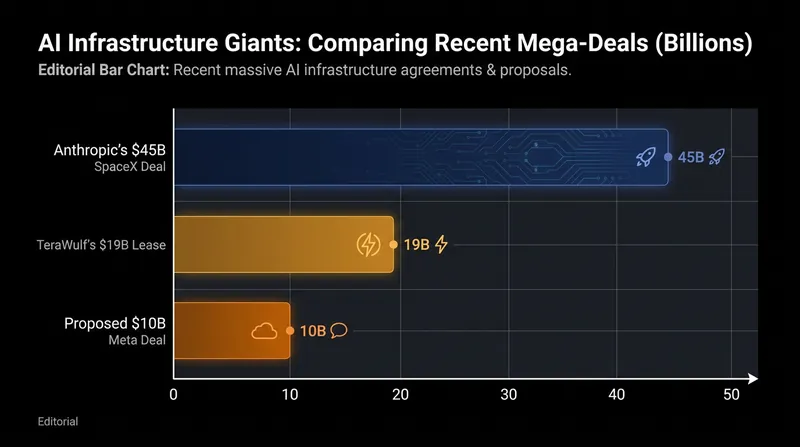 Recent multibillion-dollar infrastructure leases highlight the AI industry's desperate need for raw computing power.