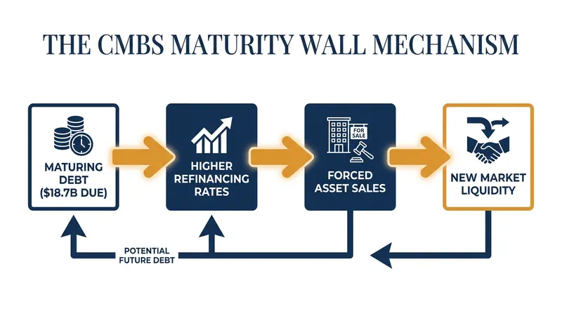How maturing commercial mortgages are breaking the valuation stalemate and bringing hotel sellers to the table.