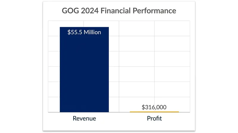 Despite strong community support, GOG operated on razor-thin profit margins under CD Projekt's umbrella.