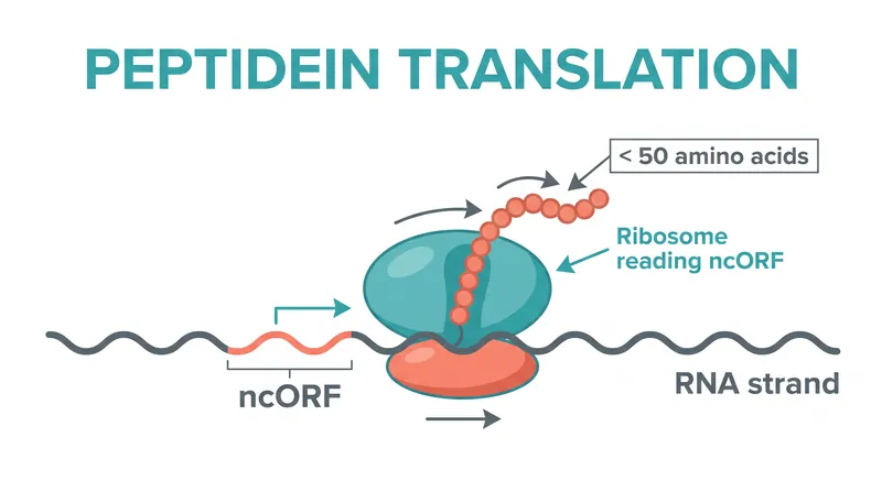 Peptideins are translated from non-canonical open reading frames (ncORFs) that were previously overlooked by major genomic databases.