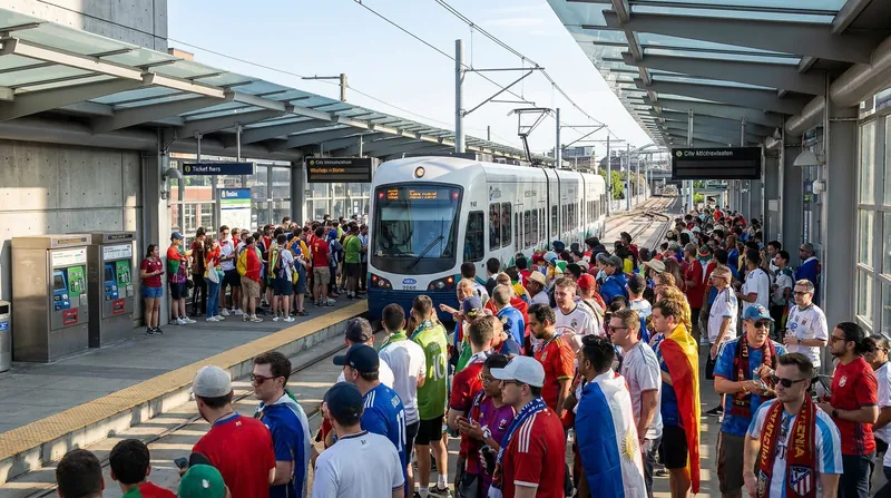 Cities like Seattle and Boston accelerated long-term rail projects to meet the immovable tournament deadlines.