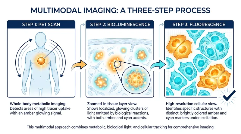 By combining three distinct imaging technologies, researchers can track cancer cells across multiple scales simultaneously.