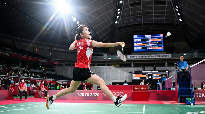 Home favorite Akane Yamaguchi rallied to defeat Putri Kusuma Wardani in the other semifinal.
