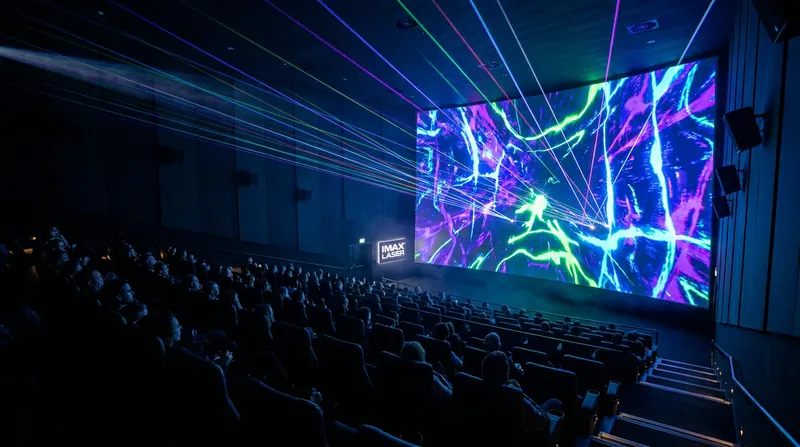 To earn the Infinity Vision badge, theaters must feature massive screens, laser projection, and spatial audio.