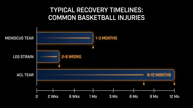 Modern sports medicine has significantly improved the recovery timelines for serious basketball injuries.
