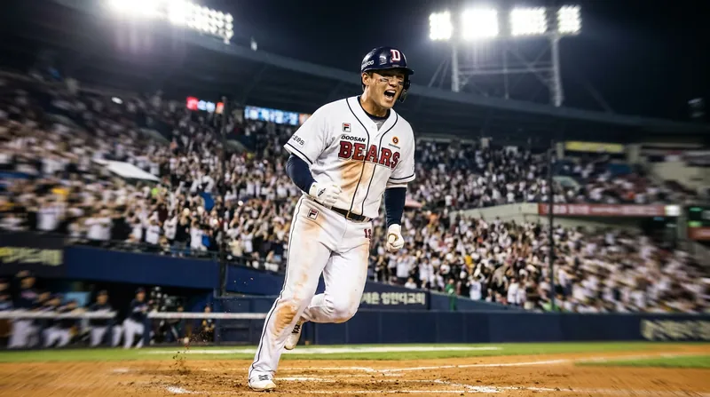 Kim Daehan returned to the Doosan Bears' starting lineup after a nearly year-long absence.