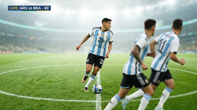 When an Argentine forward drops deep to receive the ball, teammates instinctively threaten the space left behind.