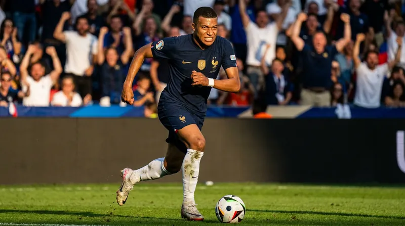Kylian Mbappe led a fierce second-half comeback, scoring twice to become the tournament's all-time leading scorer.
