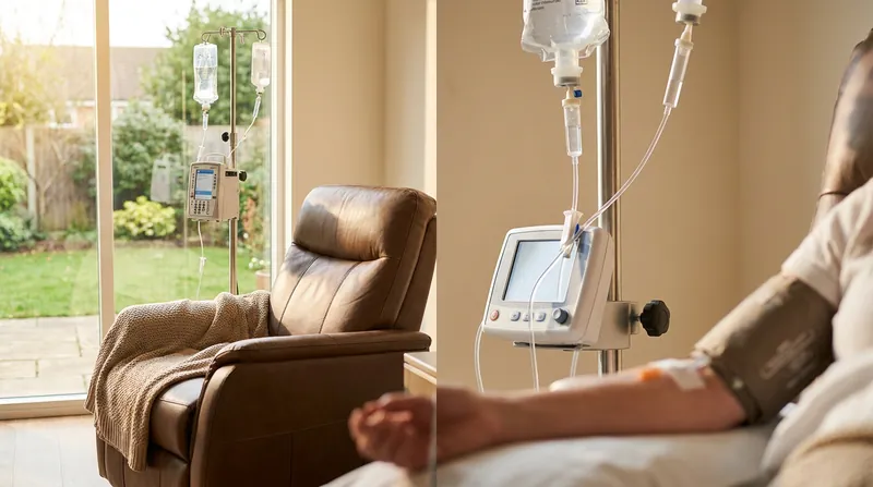 The medication is administered via five intravenous infusions spaced three weeks apart.