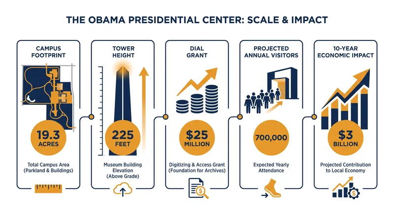 By the numbers: The scale and projected impact of the new South Side campus.