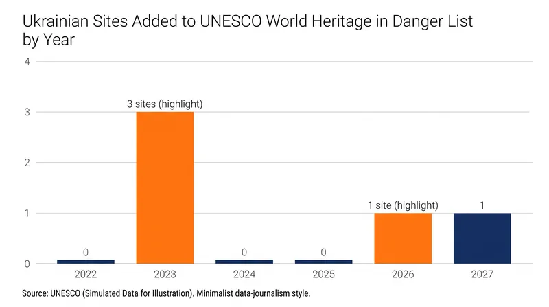 Tauric Chersonese is the fourth Ukrainian site added to the Danger List since 2023.