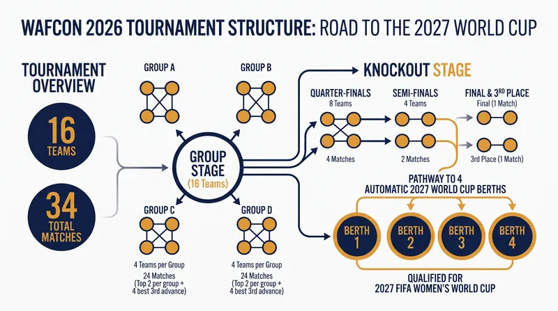 The expanded format offers more matches and a wider pathway to the 2027 World Cup.