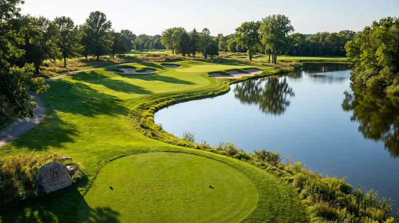 The water-lined finishing holes at TPC Twin Cities demand precision, making Kim's aggressive finish even more remarkable.