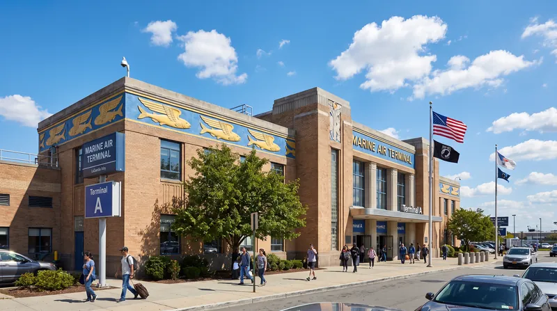 The historic Marine Air Terminal offers lower operating costs, making JetBlue's expansion at LaGuardia economically viable.