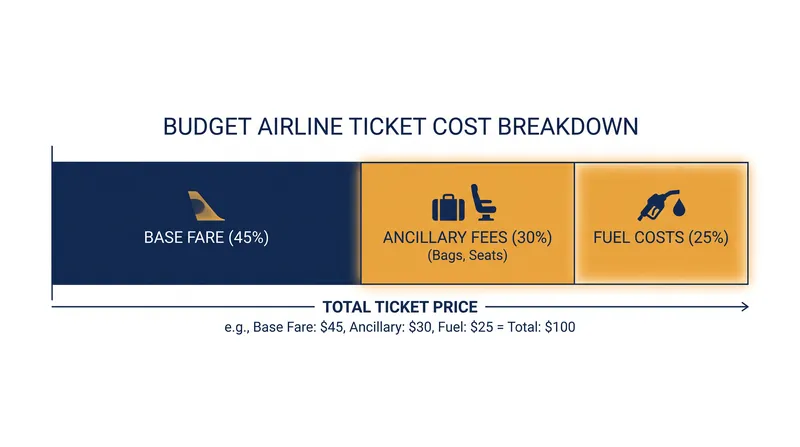 When fuel prices spike, the ultra-low-cost model breaks down as base fares fail to cover the physical cost of flying.