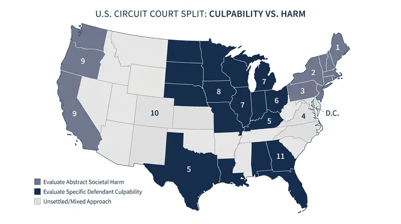 Lower courts remain divided on how to calculate the 'gravity of an offense' under the Eighth Amendment.