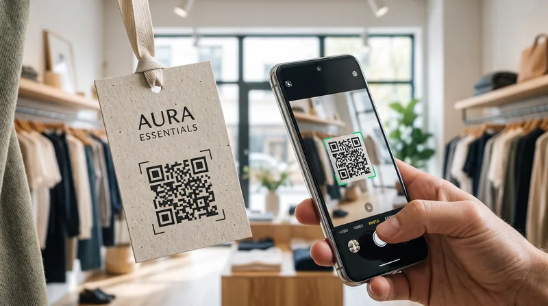 Consumers will soon be able to scan garments to instantly verify material origins and carbon footprints.