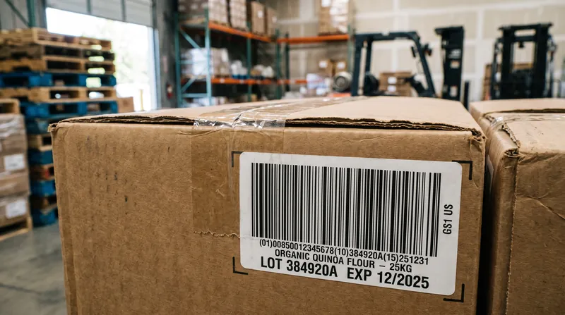 Major retailers are already requiring suppliers to use standardized barcode labels and digital shipping notices to track lots.