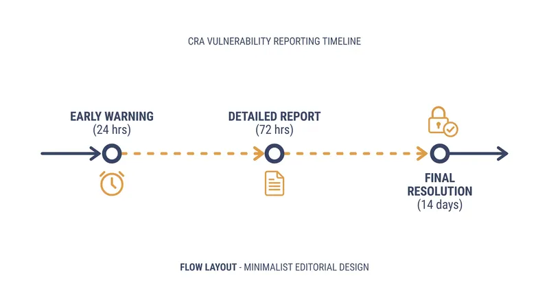 The strict incident response timeline mandated by the CRA.