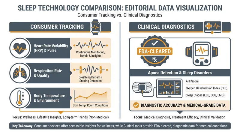 Sleep tech is bridging the gap between consumer wellness and clinical medical devices.