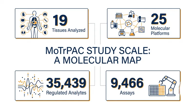 The sheer scale of the MoTrPAC dataset provides an unprecedented look at whole-body biological adaptation.