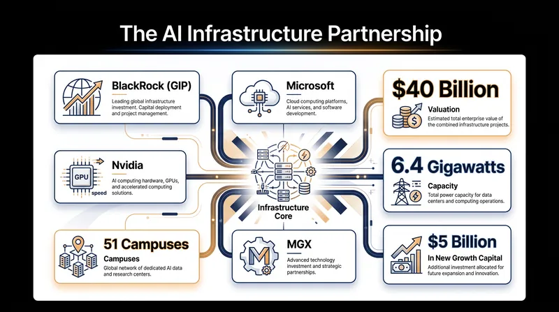 The consortium brings together chip designers, cloud providers, and institutional capital.