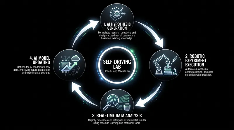 How an AI-driven autonomous laboratory accelerates the scientific method.