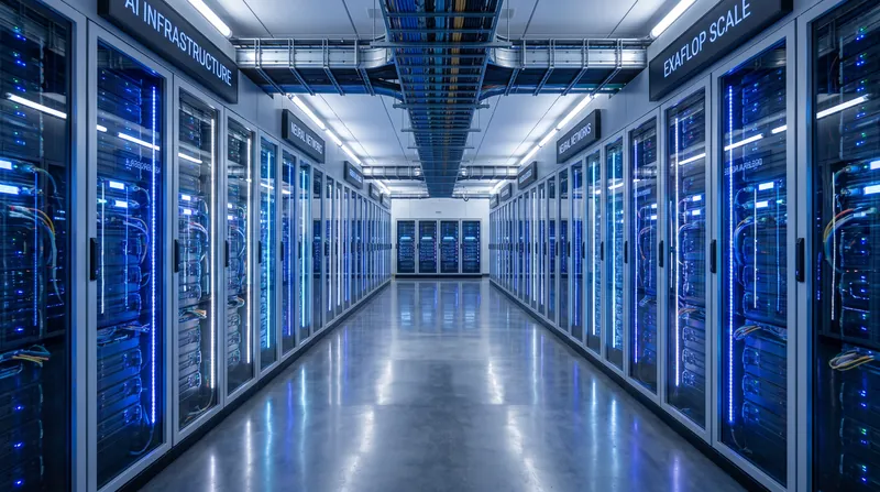 The underlying demand for AI data centers remains strong despite the stock market correction.