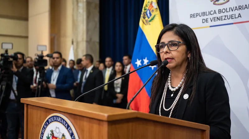 Acting President Delcy Rodríguez instructed the foreign ministry to initiate the withdrawal.