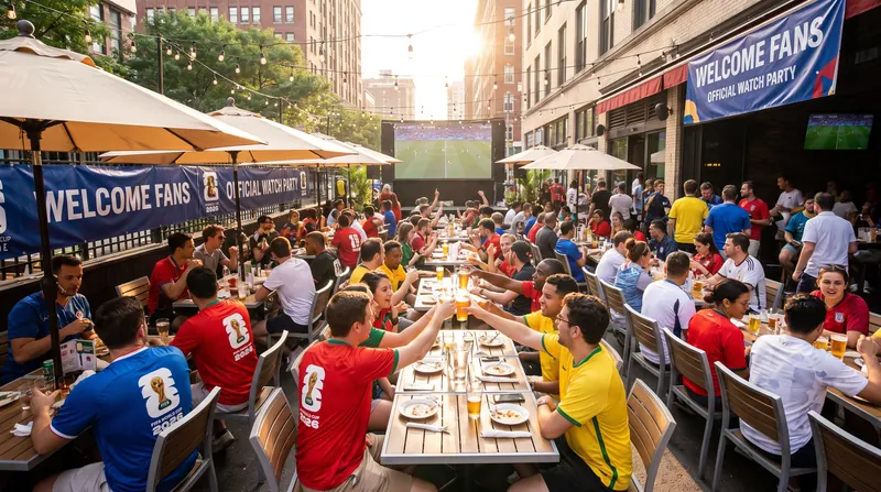Major events like the 2026 FIFA World Cup have provided a massive boost to the US services and hospitality sectors.
