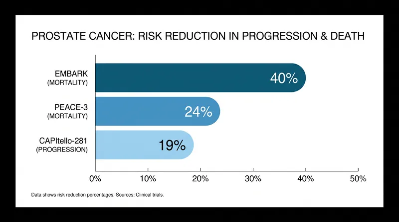 Recent clinical trials have shown significant reductions in the risk of disease progression or death when targeted therapies are combined.