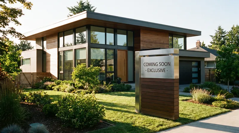 Private listings are often marketed as 'Coming Soon' or 'Exclusive' to a limited pool of buyers.