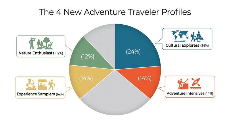 Cultural Explorers now represent the largest segment of the adventure-aligned travel market.