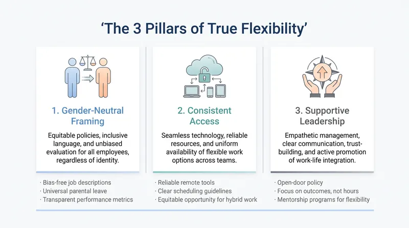Sociological research identifies the three conditions required to successfully dismantle the ideal worker norm.