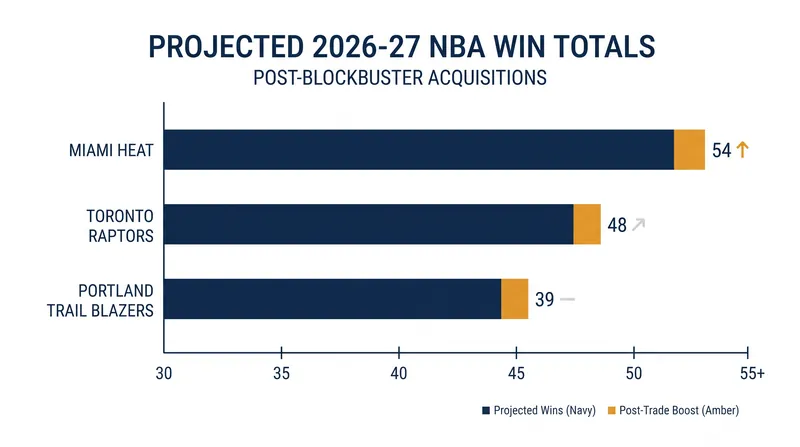 Projected impact on team performance following the offseason acquisitions.