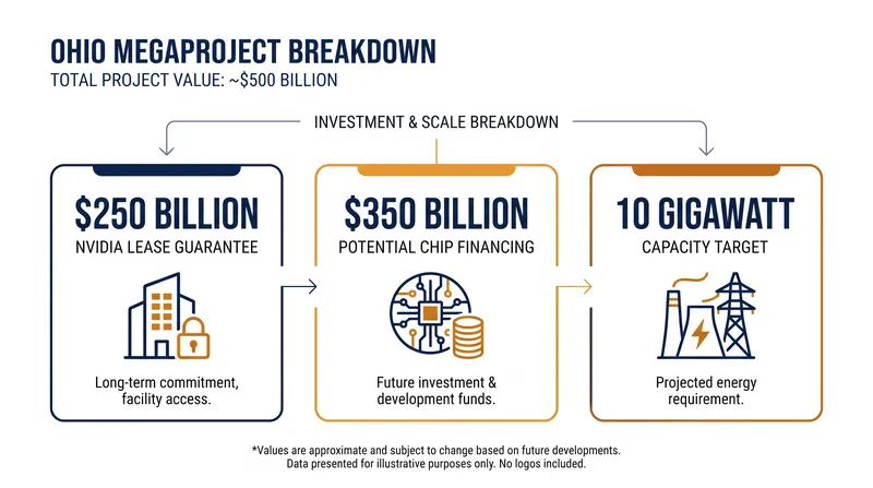 The financial architecture of the proposed OpenAI data center.
