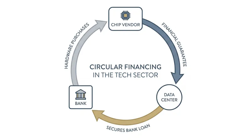 The circular economics of silicon vendors financing their own customers.