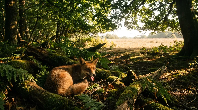 Many mammals shift their schedules to avoid the midday sun, seeking deep shade and relying on thermal panting to cool down.
